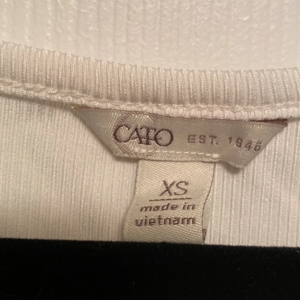 Brand New Cato Ivory Top…size XS - Picture 4 of 6